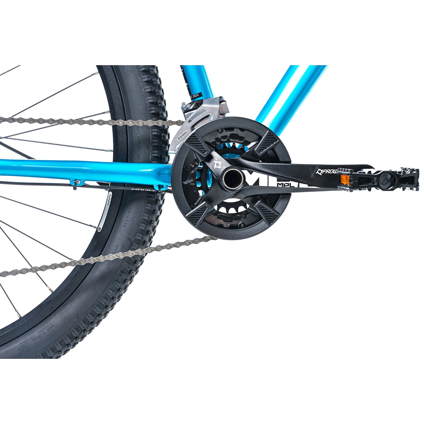 Leader Fox Evolution 27.5" mountain bike gloss blue 8-speed