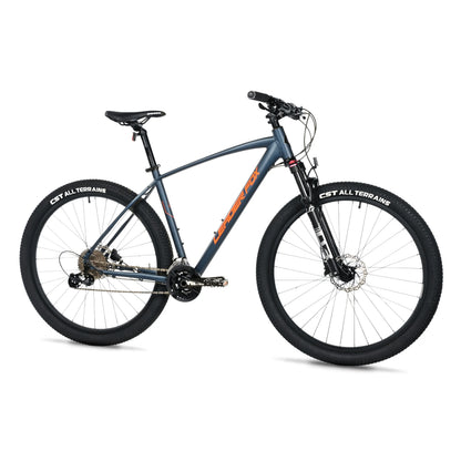 Vélo musculaire VTT 29 Leader Fox Evolution mixte bleu ardoise mat 8V