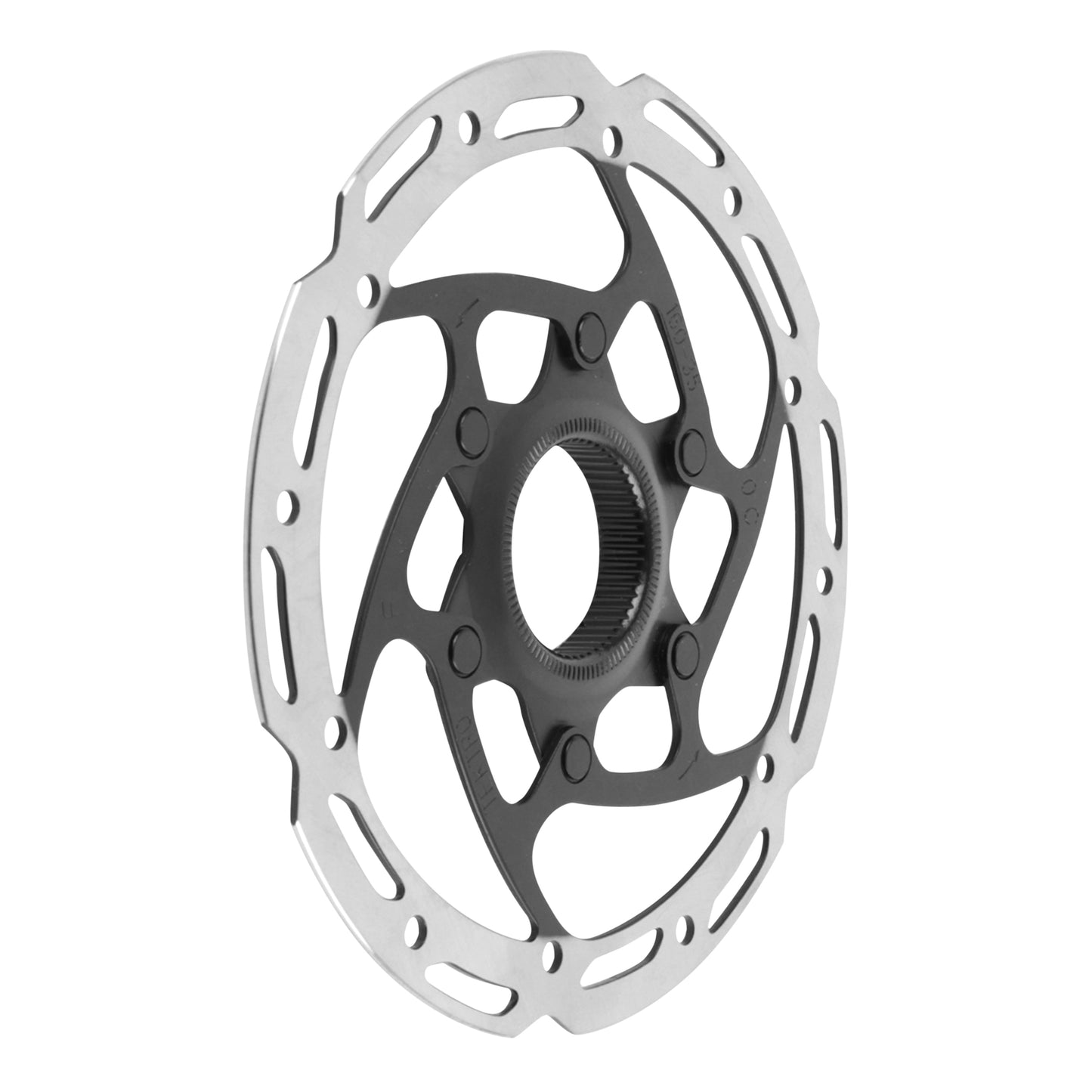 Tektro 160mm Black Centerlock MTB Brake Disc for all pad types without lock nut