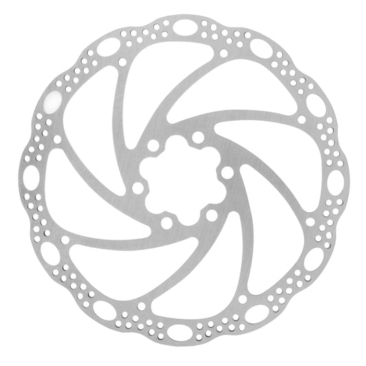 Tektro 160mm Silver 6-Bolt Road Mountain Bike Brake Disc for All Pad Types