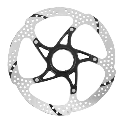 Disque de frein VTT Centerlock Tektro 180mm noir pour toute type de plaquette sans contre écrou