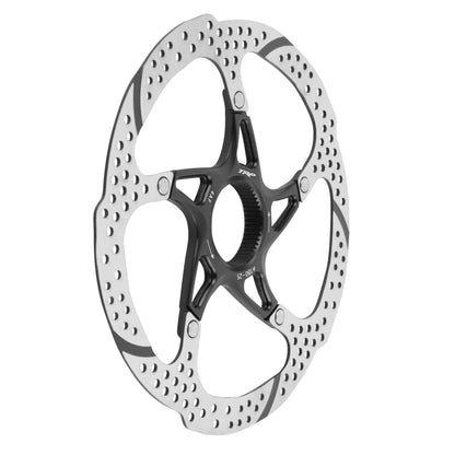 Disque de frein VTT Centerlock Tektro 180mm noir pour toute type de plaquette sans contre écrou