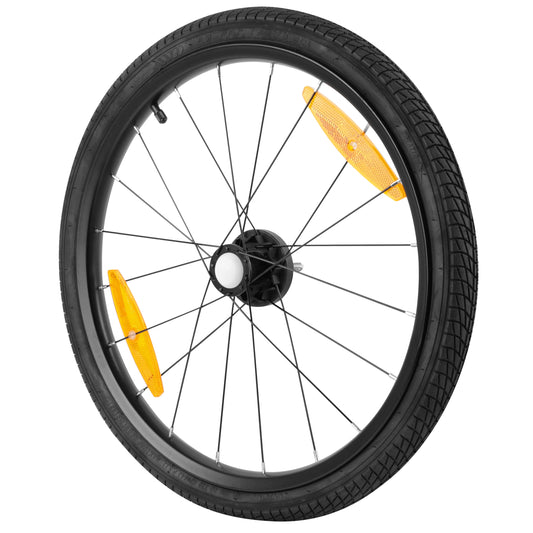 20" bike trailer wheel with straight spindle hub Polisport