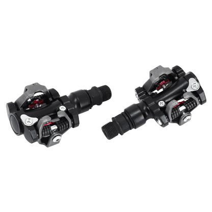Pédale VTT automatique Newton type SPD alu noir + cales
