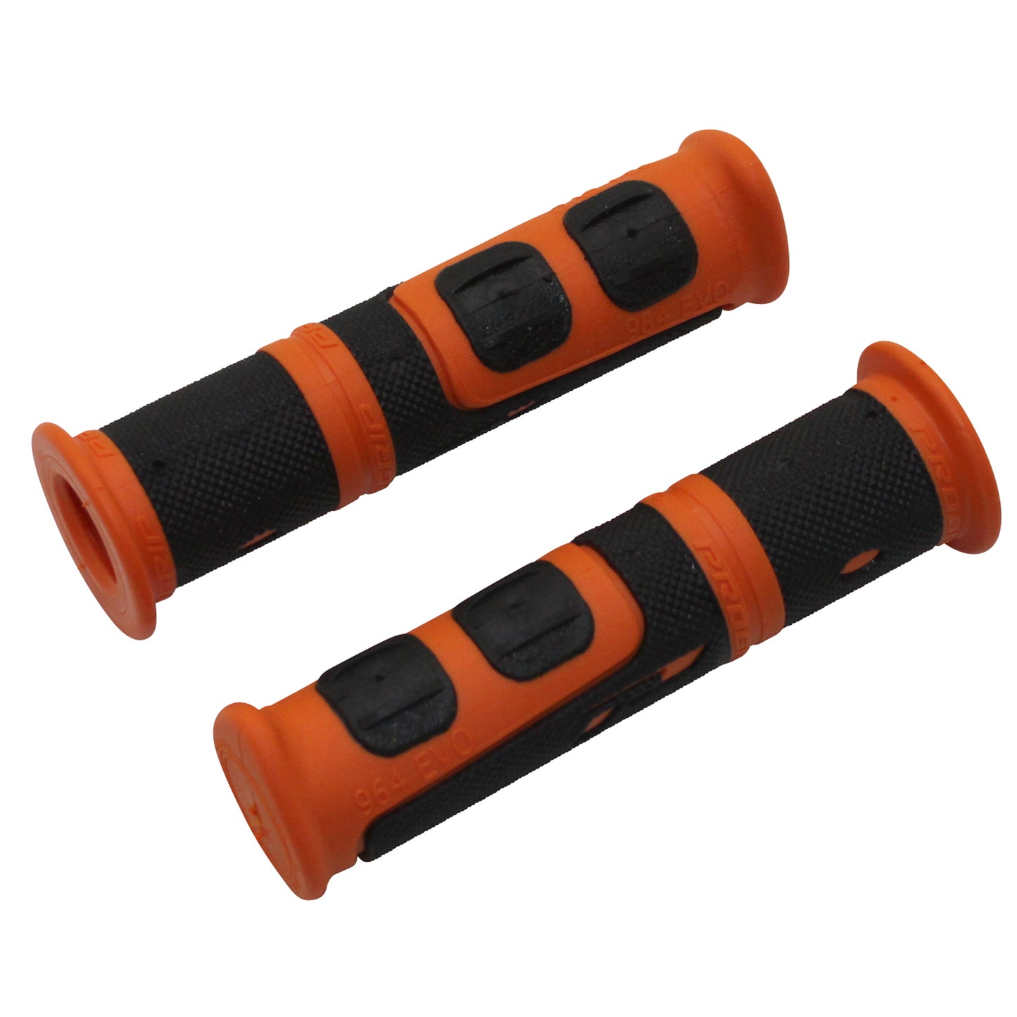 Poignées VTT Progrip 964 EVO noir orange 120mm prédécoupé