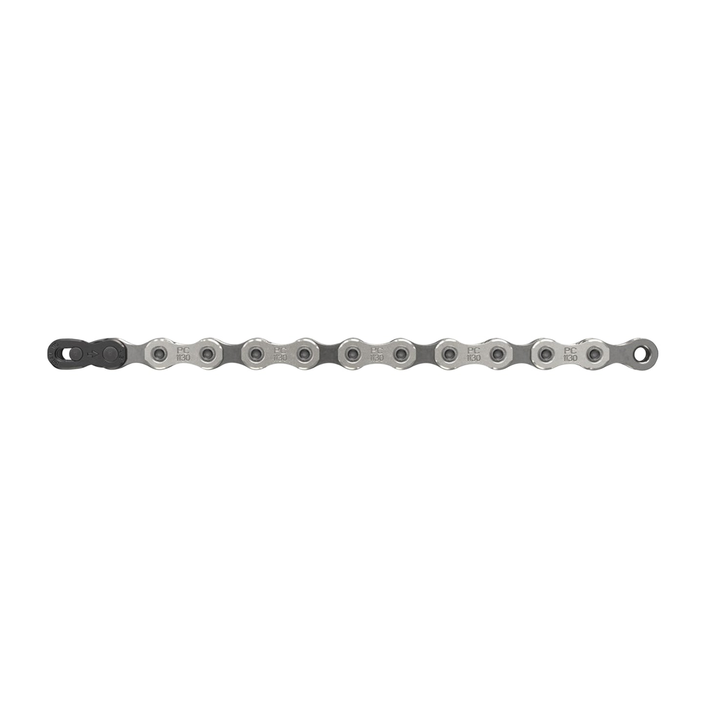 Chaîne vélo 11v. Route Sram pc-1130 rival gris 114 mailons avec connecteur compatible VAE