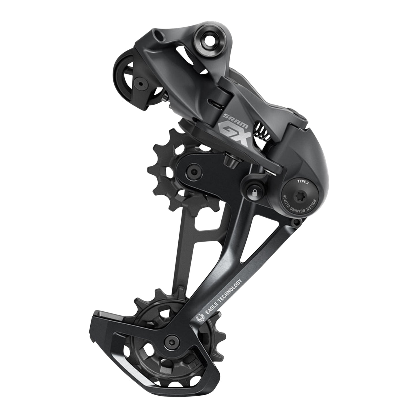 Dérailleur VTT arrière Sram 12v GX eagle noir chape longue pour pignon max 52dts