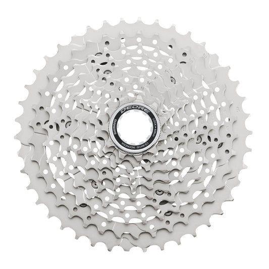 Cassette 10v. Argent Shimano deore m4100 11-42 (11-13-15-18-21-24-28-32-37-42)