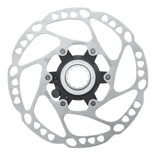 Shimano 160mm Centerlock MTB Brake Disc steps mt600 - removable speed sensor magnet included
