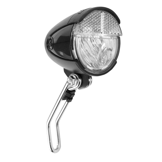 E-bike lighting - front Trelock ls583 bike-retro 15lux black fork light compatible with dynamo