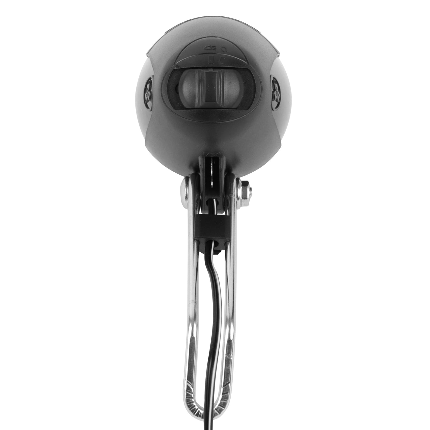 E-bike lighting - front Trelock ls583 bike-retro 15lux black fork light compatible with dynamo