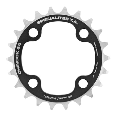 Plateau VTT TA Chinook 4 bras D64 22D int double-triple 9V