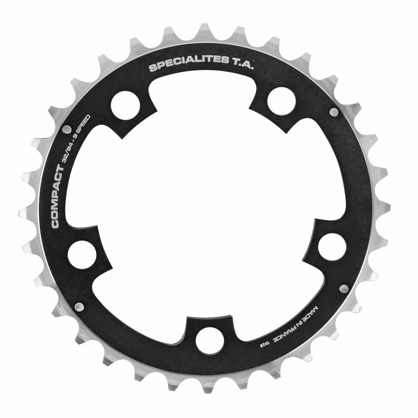 Plateau VTT TA Spécialités 5 bras D94 triple 32D milieu 9V