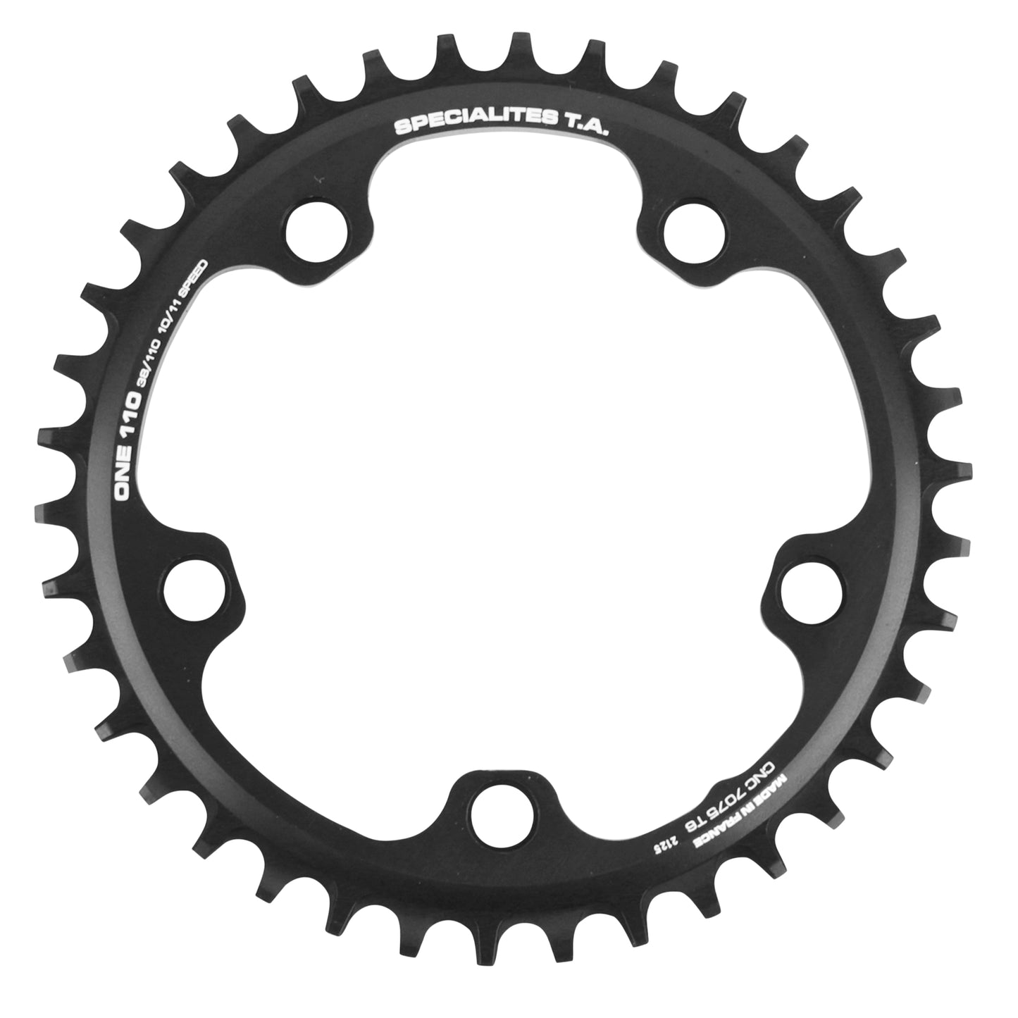 Plateau gravel TA 110 One 5 bras pour Shimano GRX Shimano-SRAM 38D