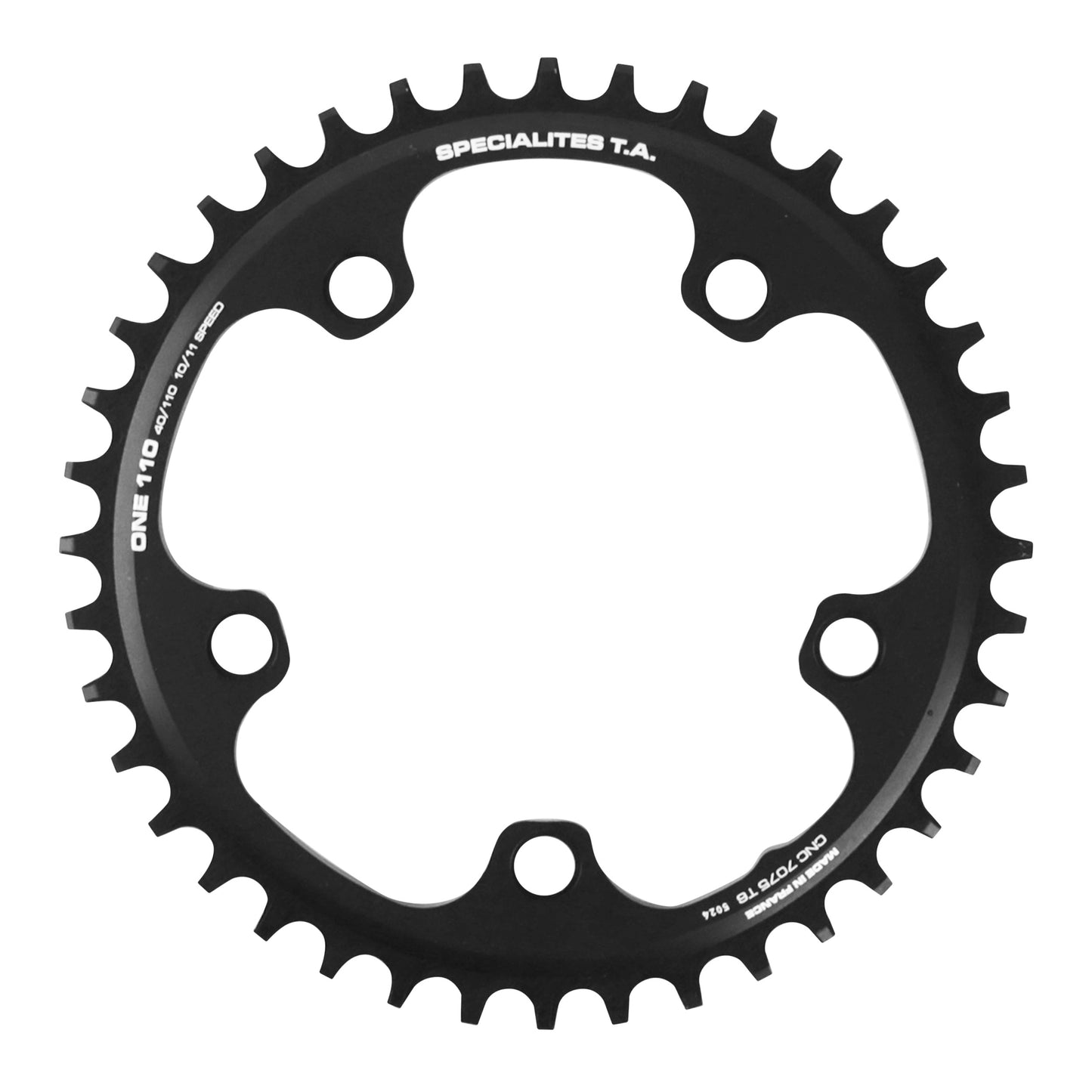 Plateau gravel TA 110 One 5 bras pour Shimano GRX Shimano-SRAM 40D