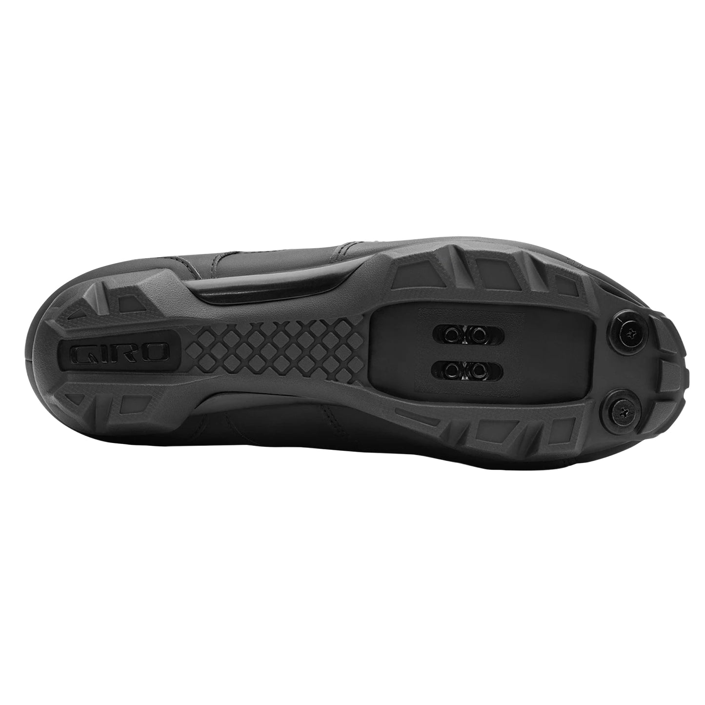 Chaussures VTT Giro cylinder ii noir fixation microclip boa / velcro compatible SPD