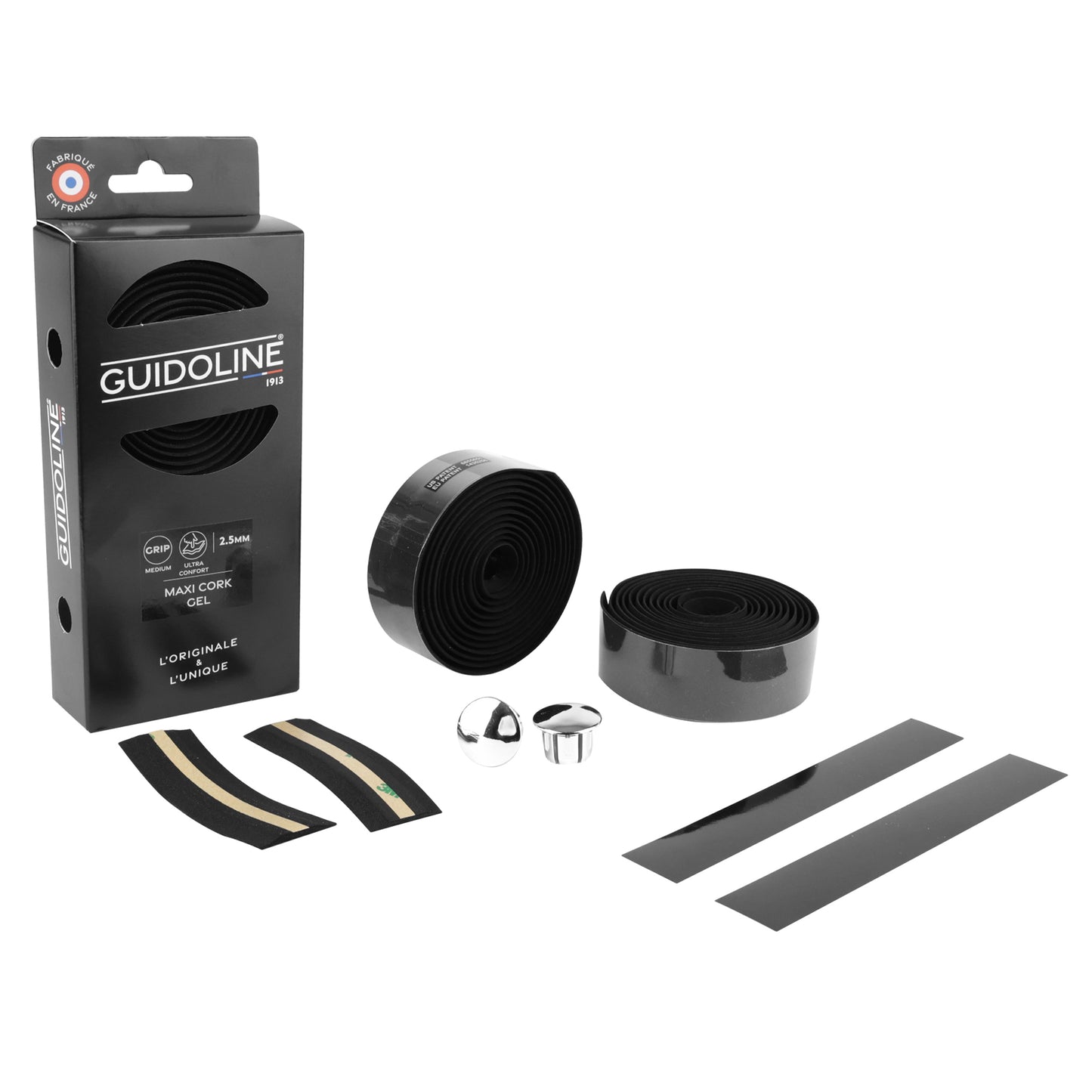 Ruban guidon VELOX Maxi Cork Gel noir