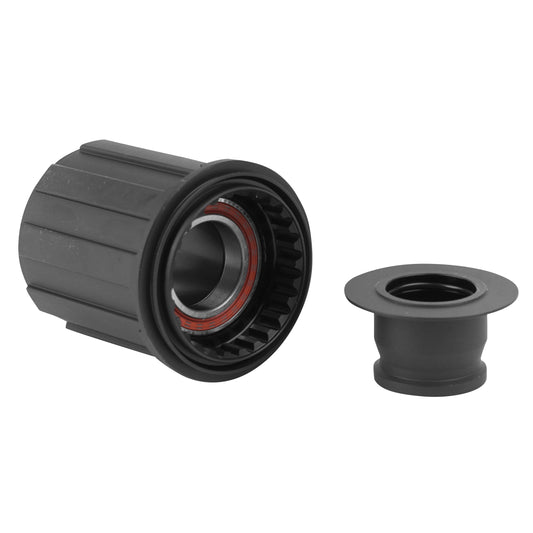 Corps de cassette DT Swiss ratchet 11-10v. pour Shimano VTT (inclus adaptateur 157-148-142mm pour axe 12mm)