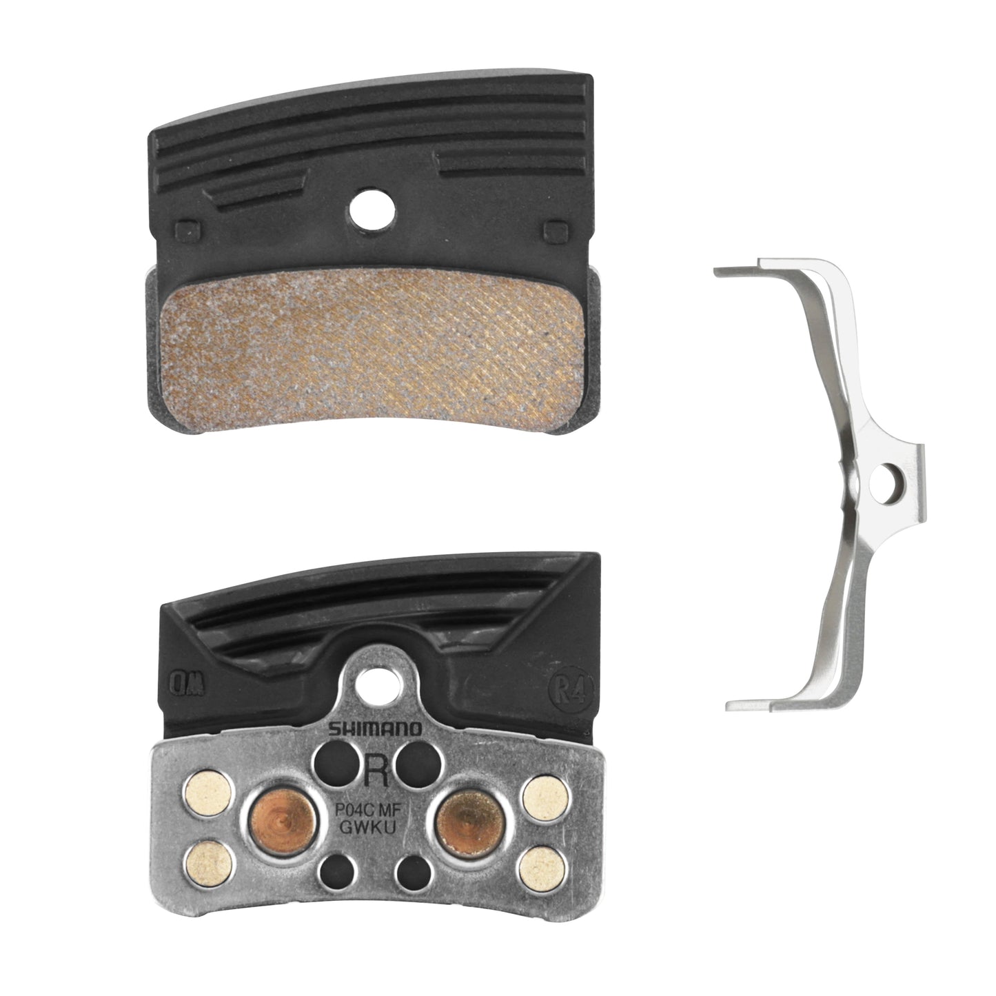 Plaquettes frein VTT Shimano P04C métal pour XTR M9200 2 paires