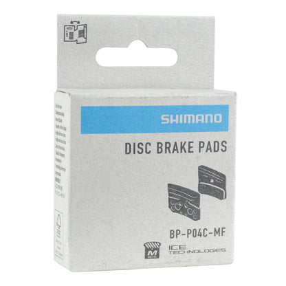 Plaquettes frein VTT Shimano P04C métal pour XTR M9200 2 paires