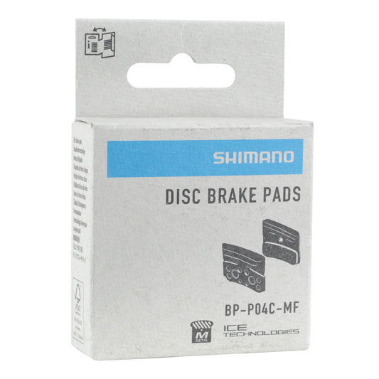 Plaquettes frein VTT Shimano P04C métal pour XTR M9200 2 paires