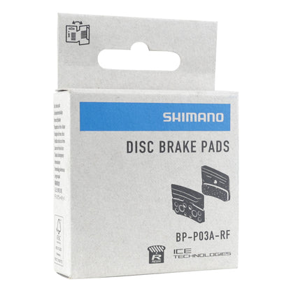 Plaquettes frein VTT Shimano P03A résine pour XTR M9200 2 paires