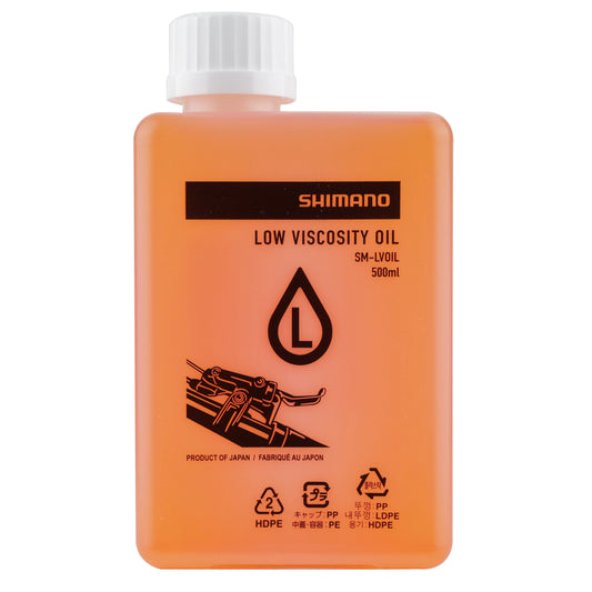 Liquide de frein / huile vélo Shimano minéral (500ml) pour XTR M9220 / M9200 / MT805 viscosité faible