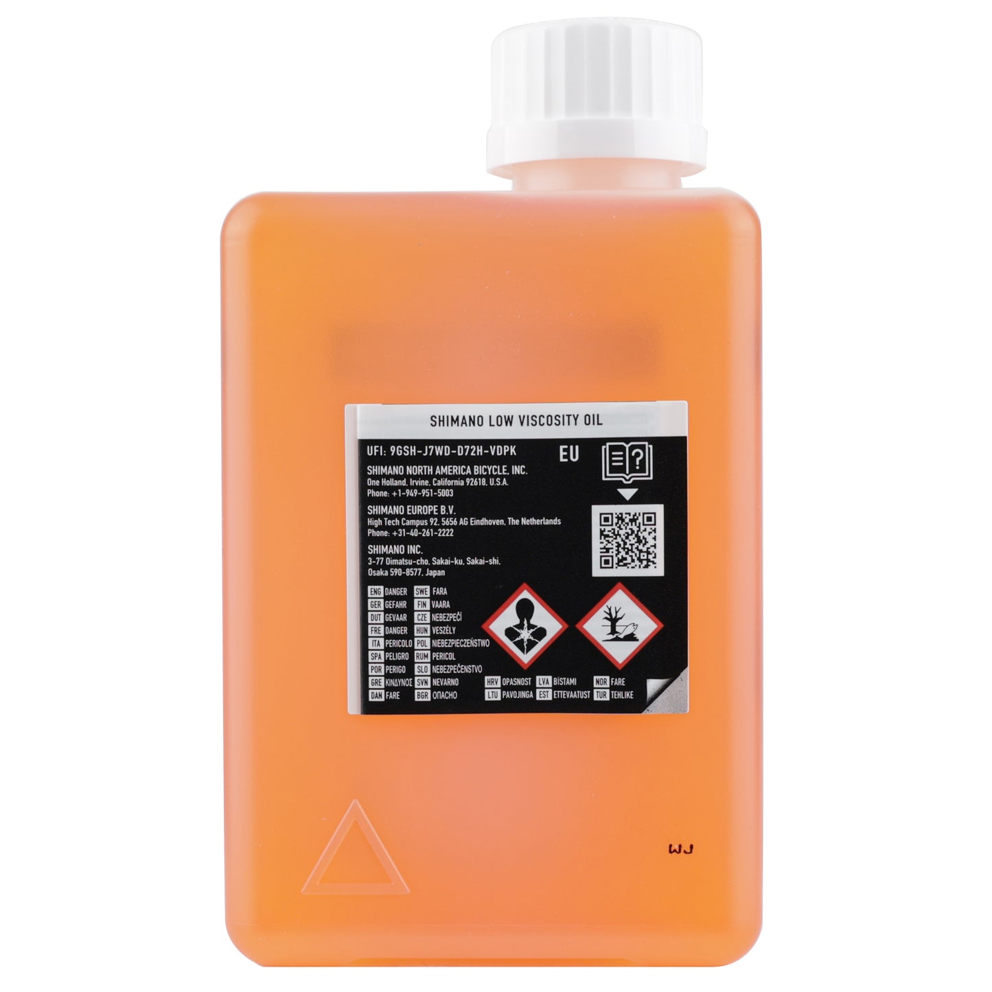 Shimano mineral brake fluid / oil (500ml) for XTR M9220 / M9200 / MT805 low viscosity