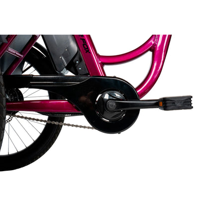 Tricycle VAE Leader Fox Curtis X 24 2025 bordeaux 8V housse