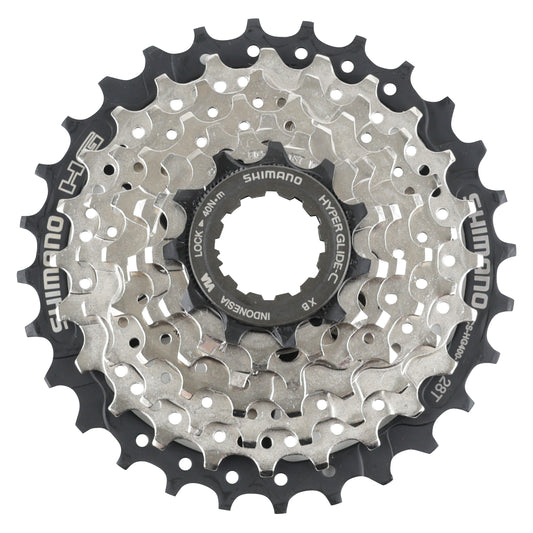 Cassette 7v. Shimano alivio hg400 11-28 (11-13-15-18-21-24-28) -spline m-