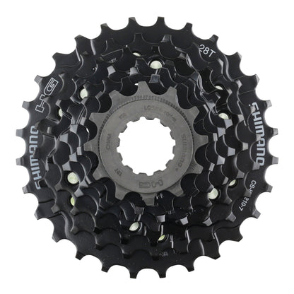 Cassette 7v. Shimano hg210 12-28 noir (12-14-16-18-21-24-28)