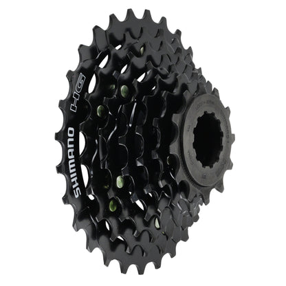 Cassette 7v. Shimano hg210 12-28 noir (12-14-16-18-21-24-28)