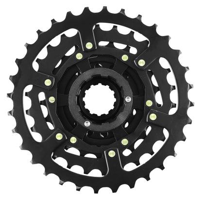 Cassette 7v. Shimano hg210 12-32 noir (12-14-16-18-21-24-32) -spline m-