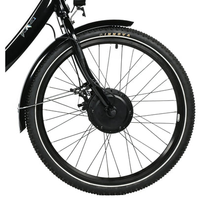 Leader Fox Bormio 24 2025 electric tricycle black 3S Bafang