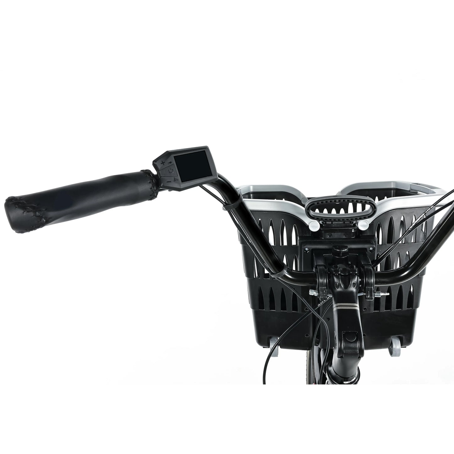 Leader Fox Bormio 24 2025 electric tricycle black 3S Bafang
