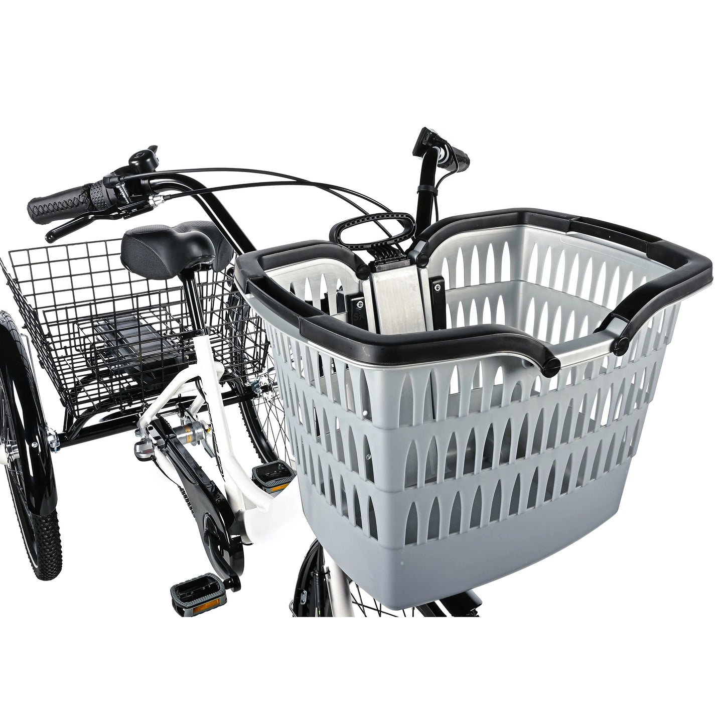 Tricycle VAE Leader Fox Bormio 24 2025 blanc 3V Bafang
