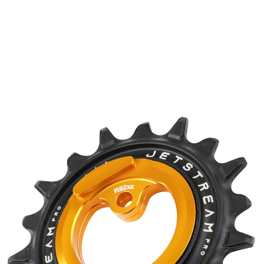 Tripeak 12-18t Ceramic Derailleur Pulley 12x2s Shimano Dura-Ace R9200 Gold Set of 2