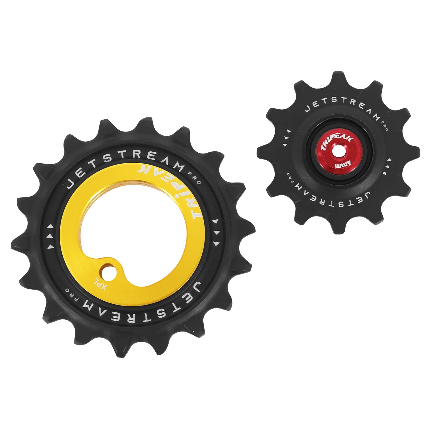 Tripeak aopw ceramic derailleur pulley 12-18 teeth 12x1s. Sram axs xplr red-force-rival or set of 2