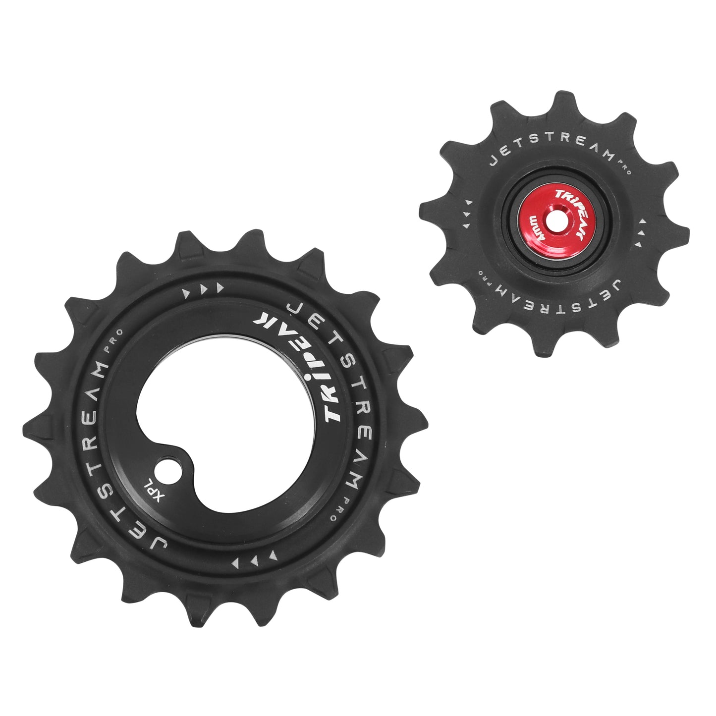 Galet dérailleur aopw Tripeak 12-18 dents céramique 12x1v. Sram axs xplr red-force-rival noir jeu de 2