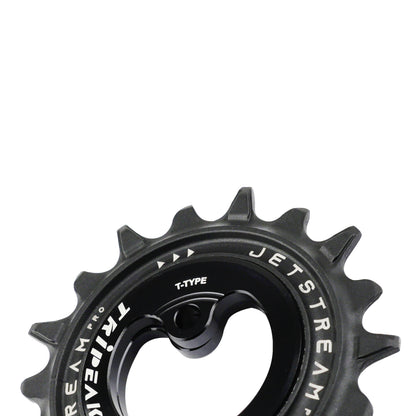 Galet dérailleur aopw Tripeak 14-18 dents céramique 12x1v. Sram t type noir jeu de 2