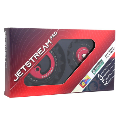 Galet dérailleur aopw Tripeak 14-18 dents céramique 12x1v. Sram t type rouge jeu de 2