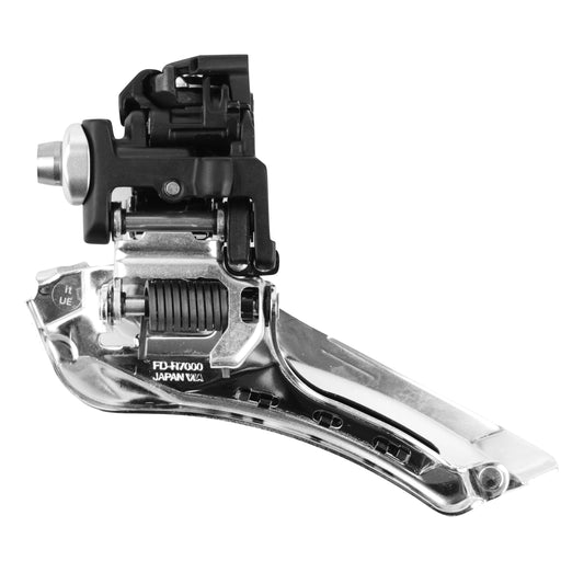 Shimano 11-speed 105 R7000 Black Double Braze-On Road Front Derailleur (workshop assembly)