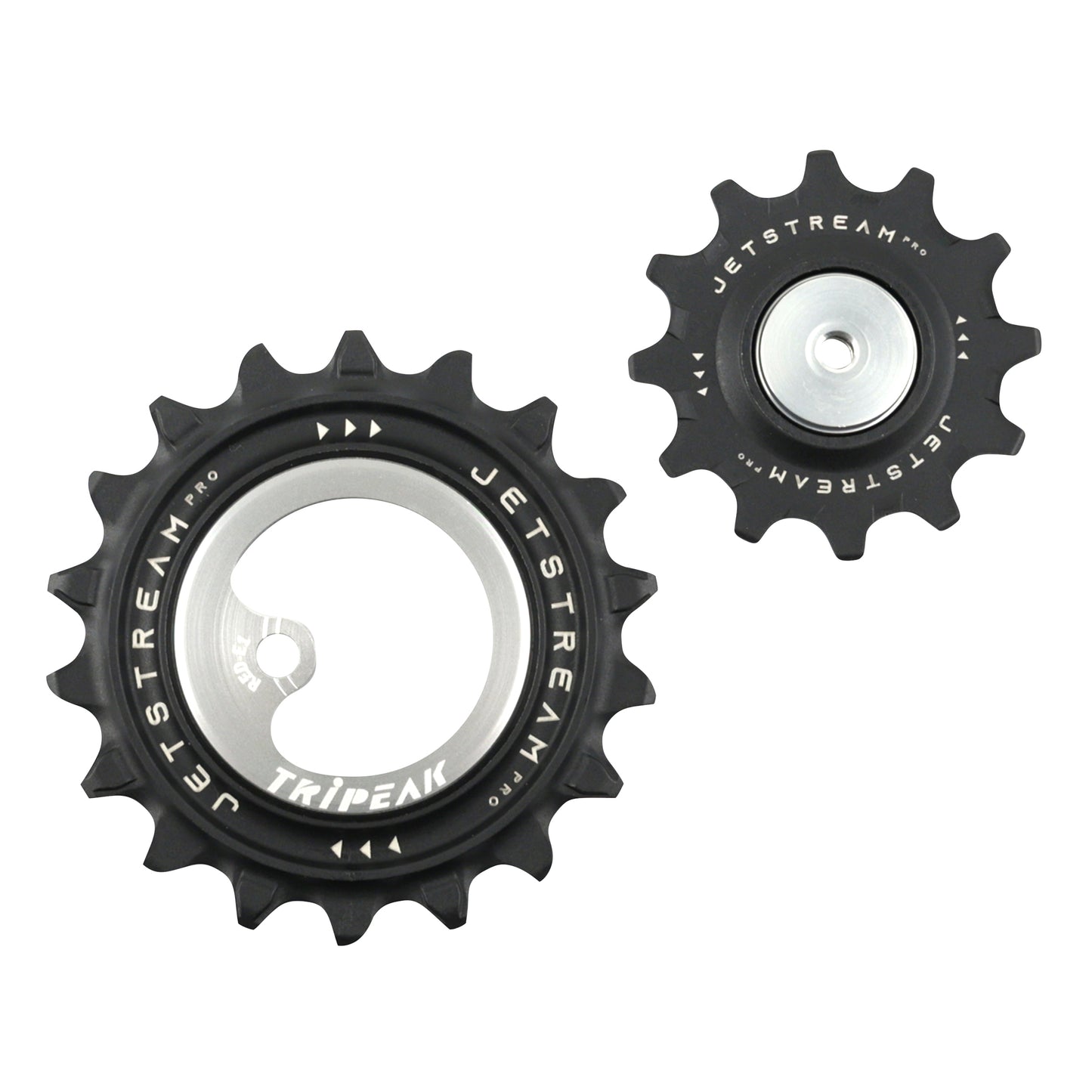Tripeak 12-18 tooth ceramic derailleur pulley 12x2v. Sram axs red e1-force e1 silver +2024 set of 2