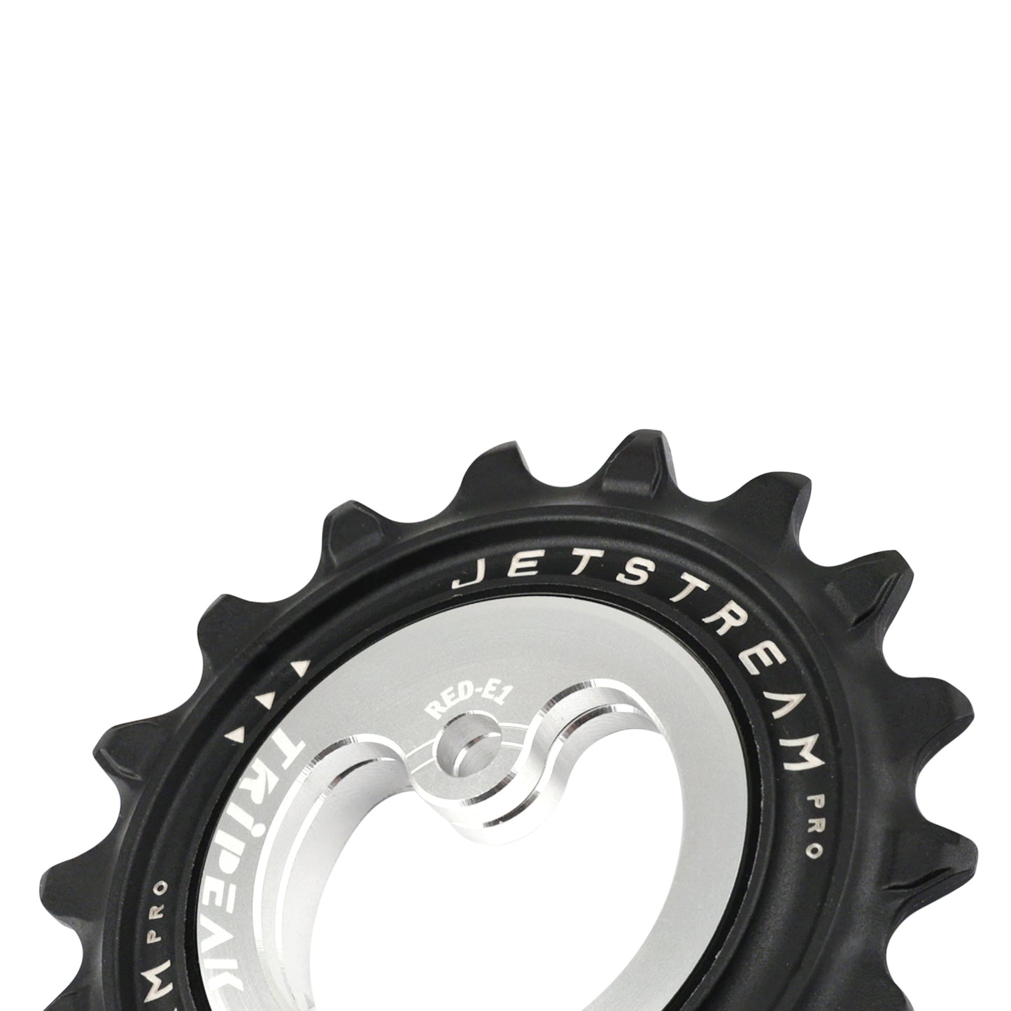 Tripeak 12-18 tooth ceramic derailleur pulley 12x2v. Sram axs red e1-force e1 silver +2024 set of 2