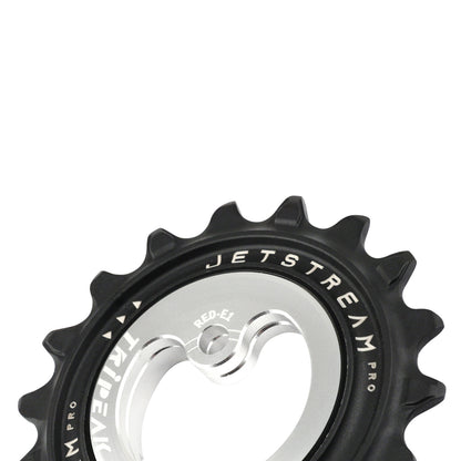 Tripeak 12-18 tooth ceramic derailleur pulley 12x2v. Sram axs red e1-force e1 silver +2024 set of 2