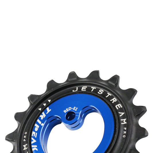 Tripeak 12-18 tooth ceramic derailleur pulley 12x2v. Sram AXS Red E1-Force E1 dark blue +2024 set of 2