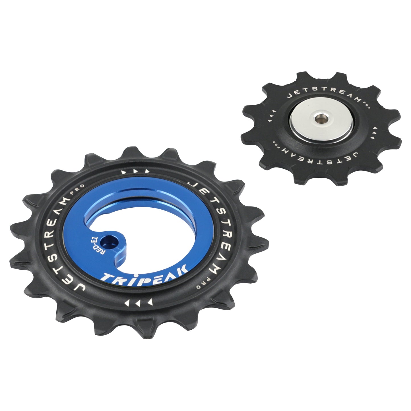 Tripeak 12-18 tooth ceramic derailleur pulley 12x2v. Sram AXS Red E1-Force E1 dark blue +2024 set of 2