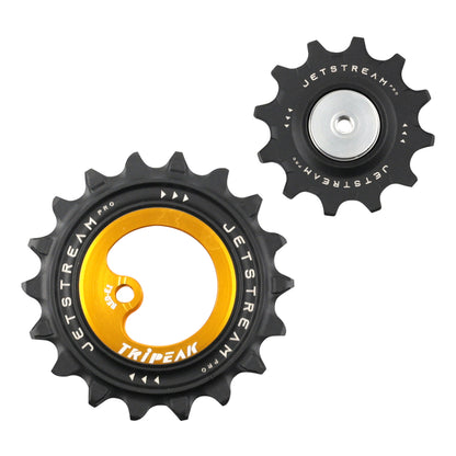 Tripeak aopw ceramic derailleur jockey wheels 12-18 teeth 12x2v. Sram axs red e1-force e1 gold +2024 set of 2