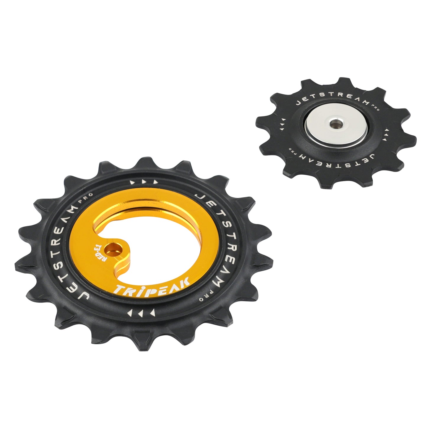 Tripeak aopw ceramic derailleur jockey wheels 12-18 teeth 12x2v. Sram axs red e1-force e1 gold +2024 set of 2