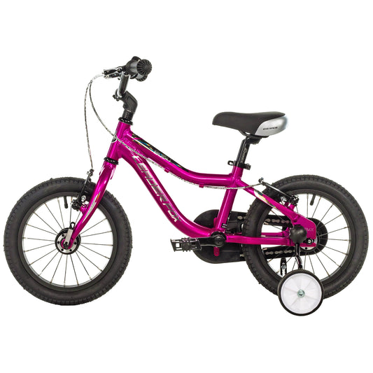 Children's 14-inch Leader Fox BUBU pink bicycle, V-brake (105 cm)